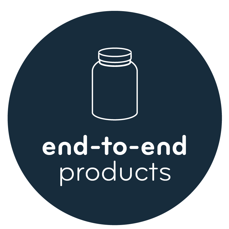 end to end products by nutreo